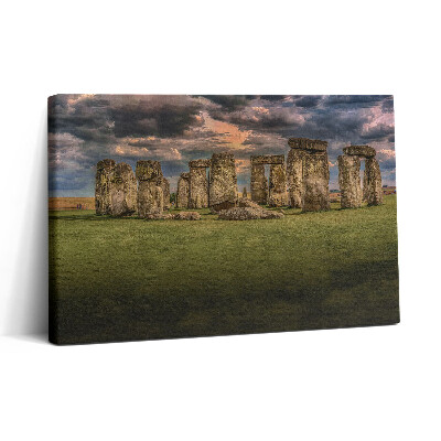 Tablou canvas 30x20 Nimbostratusul din Stonehenge