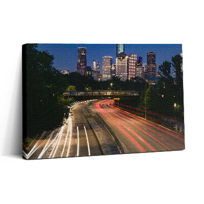 Tablou canvas 30x20 Autostrada către oraș