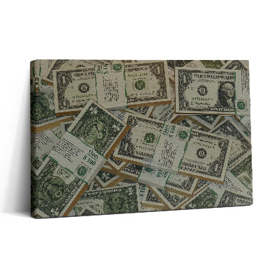 Tablou canvas 30x20 1 dolar american