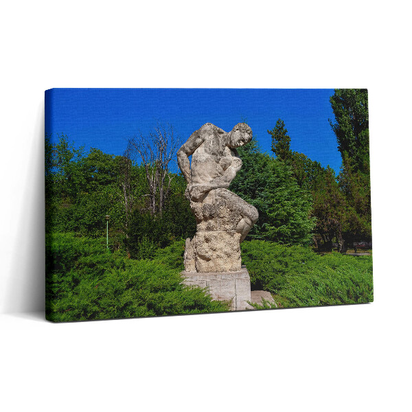 Tablou canvas 30x20 O sculptură gigantică din București
