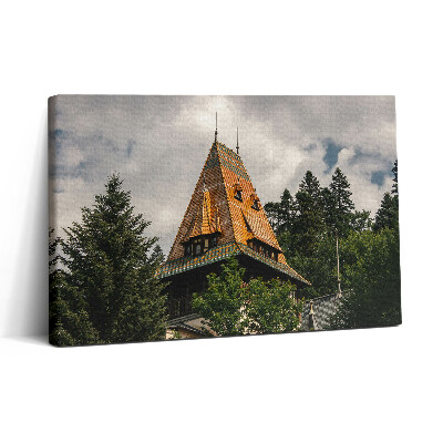 Tablou canvas 30x20 Palatul Pelișor din România