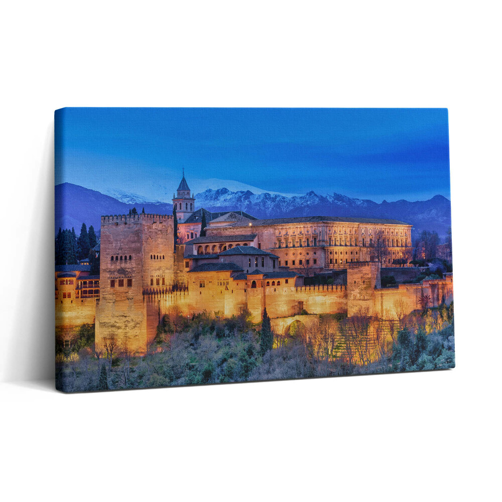 Tablou canvas 30x20 Zidurile Granadei Andaluziei