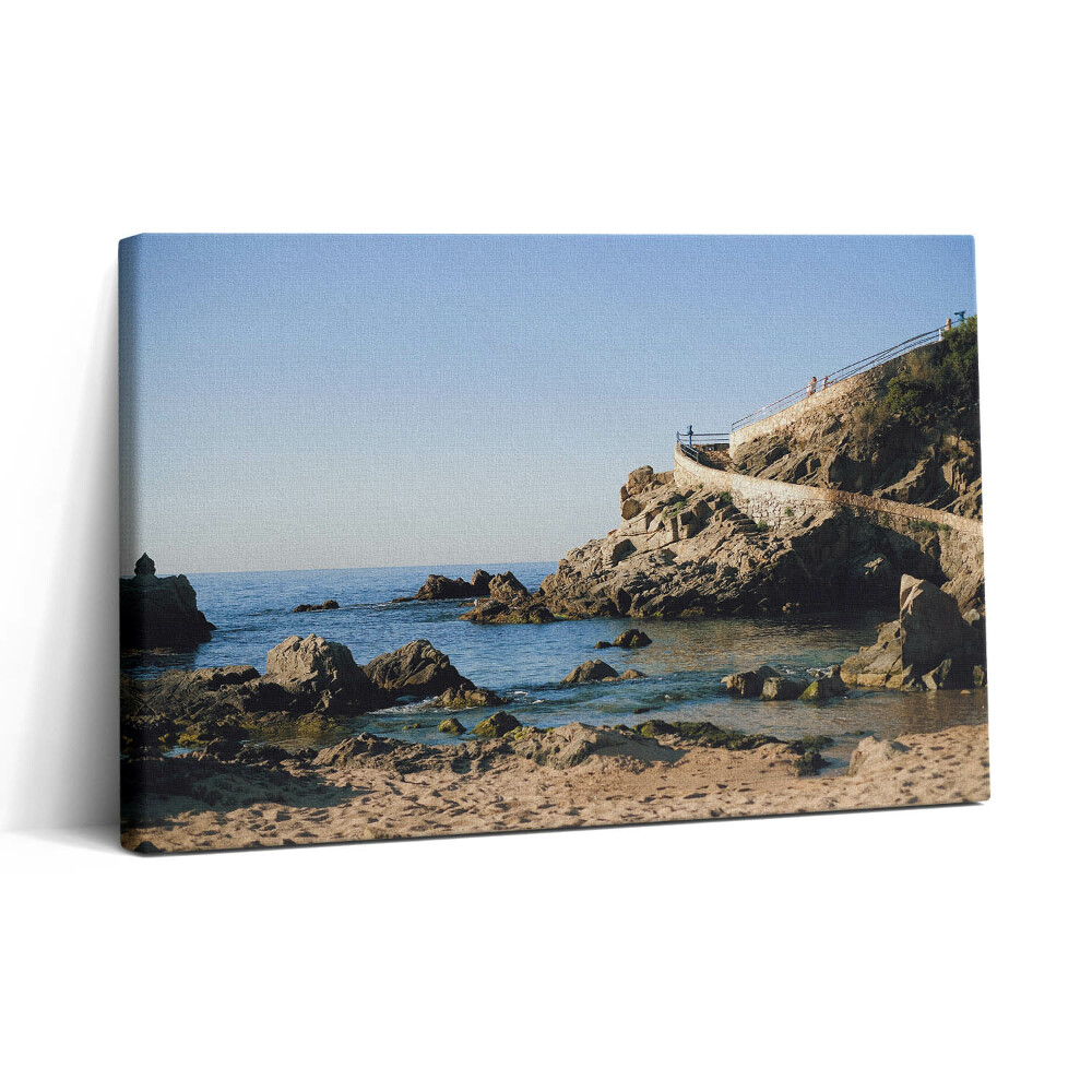 Tablou canvas 30x20 Plaja de pe Costa Brava