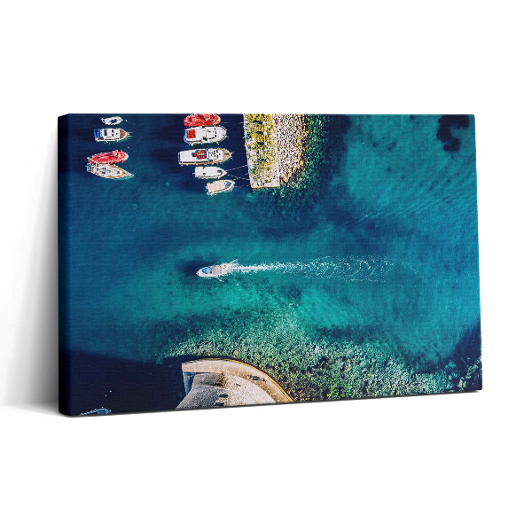 Tablou canvas 30x20 Bărci pe mare