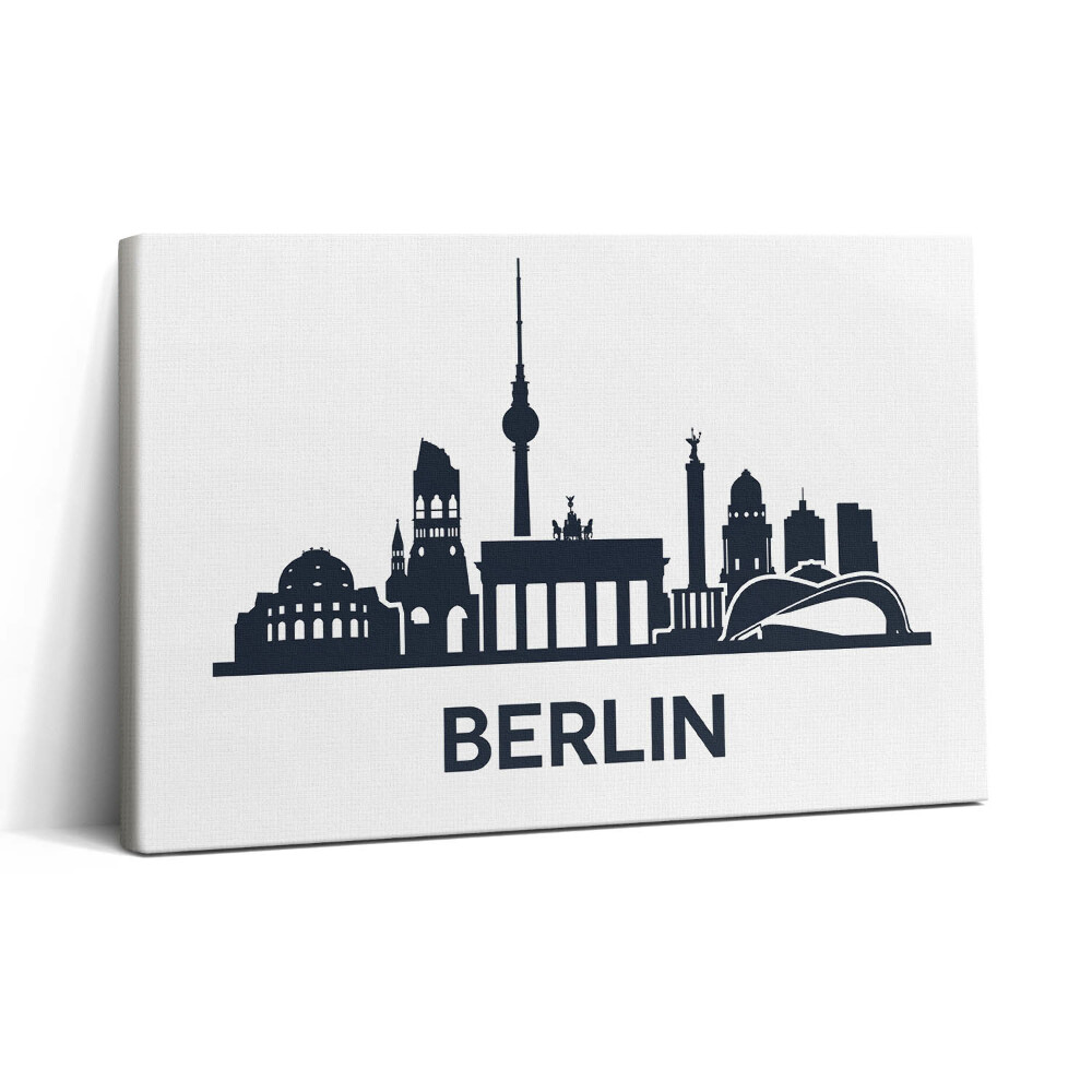 Tablou canvas 30x20 Ilustrație a orașului Berlin