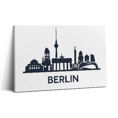 Tablou canvas 30x20 Ilustrație a orașului Berlin