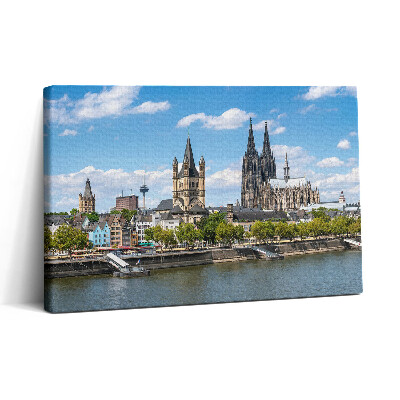 Tablou canvas 30x20 Panorama din Köln