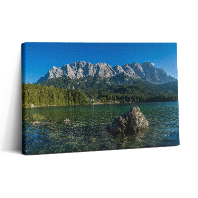 Tablou canvas 30x20 Vârful Zugspitze din Germania