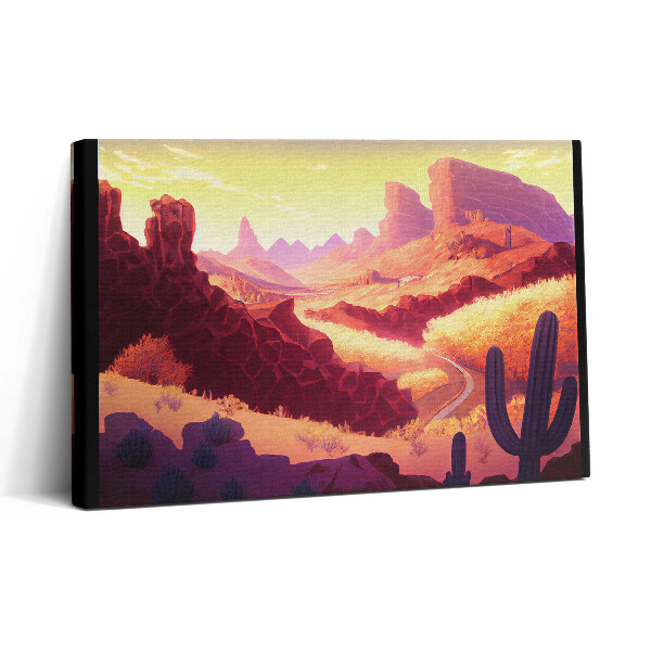 Tablou canvas 30x20 Ilustrație a deșertului Arizona