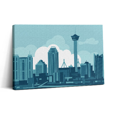 Tablou canvas 30x20 Arhitectură San Antonio SUA