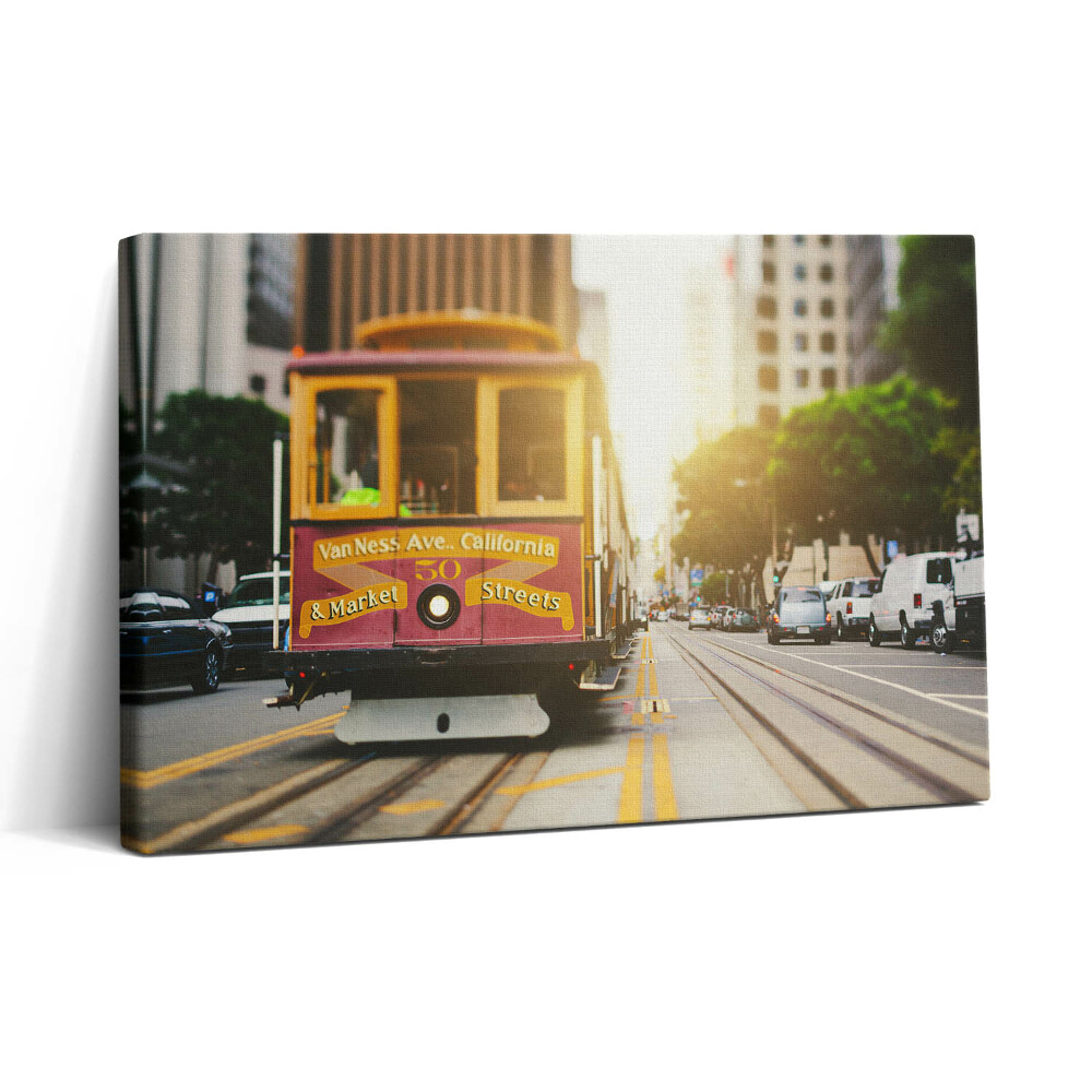 Tablou canvas 30x20 Tramvaiul din San Francisco