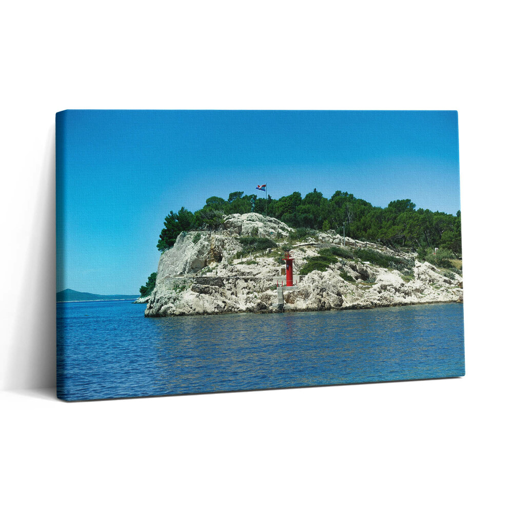 Tablou canvas 30x20 Ruta pitorească din Split, Croația