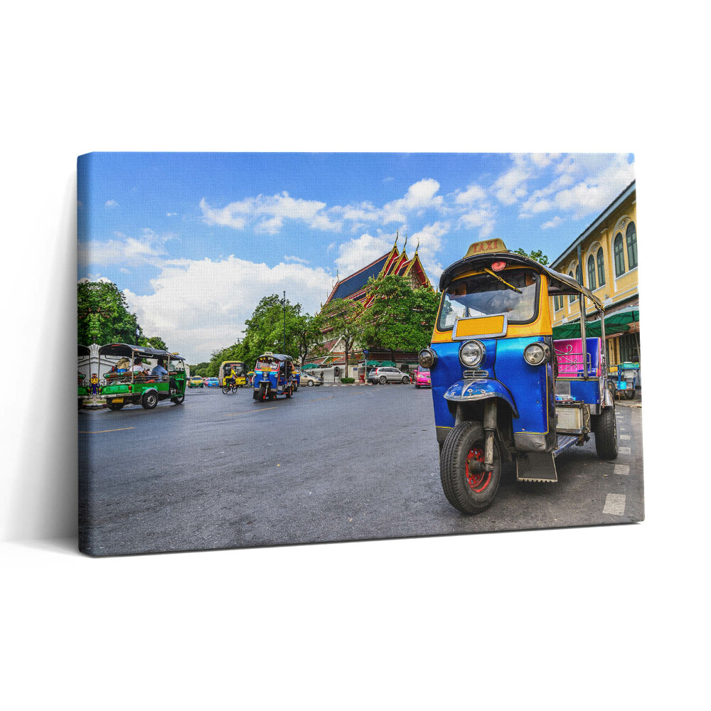 Tablou canvas 30x20 Taxi tuk-tuk în Bangkok