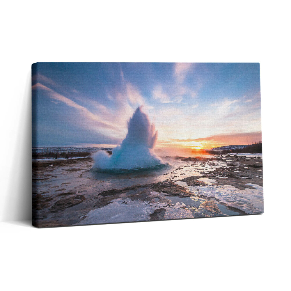 Tablou canvas 30x20 Gheizerul de pe insula Islanda