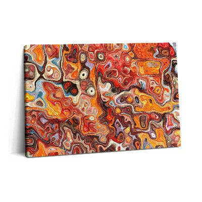 Tablou pe pânză 60x40 Haos abstract - improvizație extraordinară