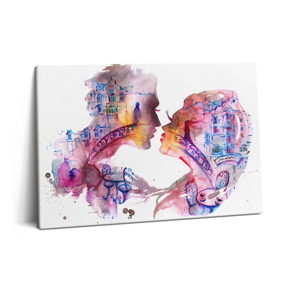 Tablou pe pânză 60x40 Două trupuri - un suflet