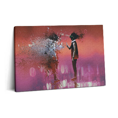 Tablou pe pânză 60x40 Cyberspațiul - o stare de spirit