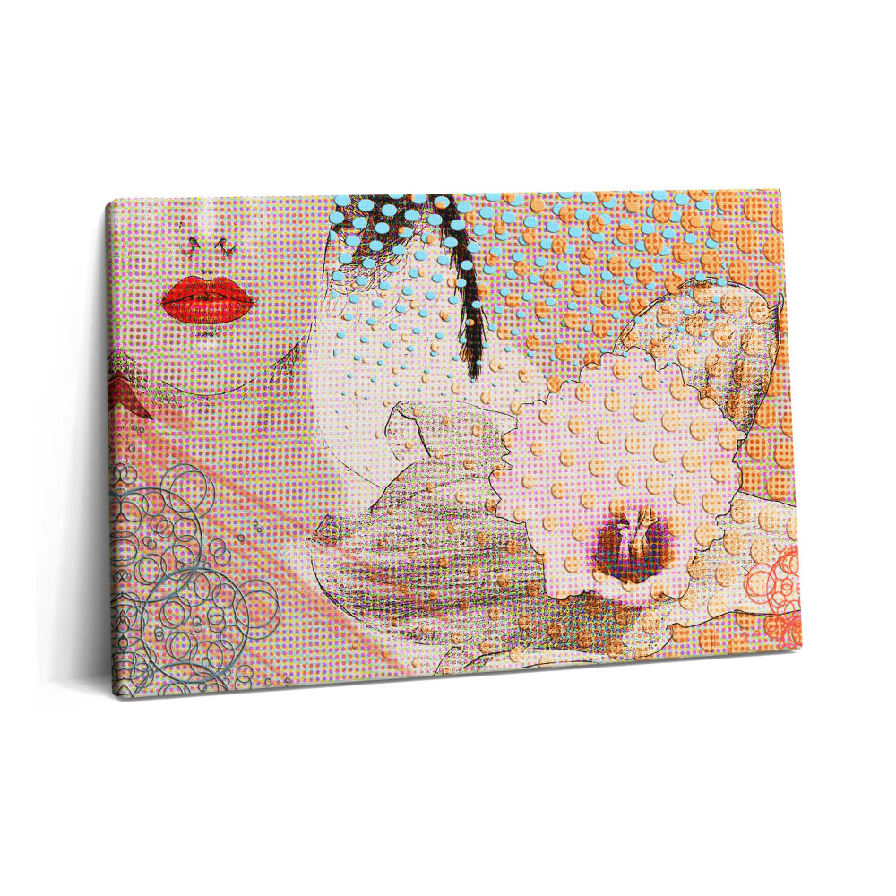 Tablou pe pânză 60x40 Ilustrație de benzi desenate pop art