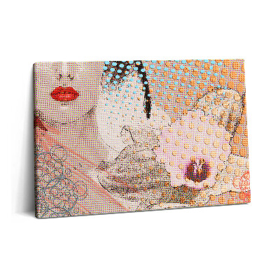 Tablou pe pânză 60x40 Ilustrație de benzi desenate pop art