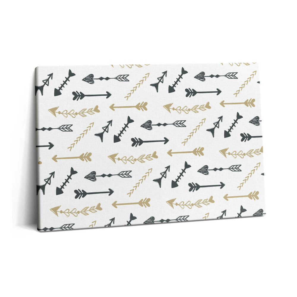 Tablou pe pânză 60x40 Model geometric hipster