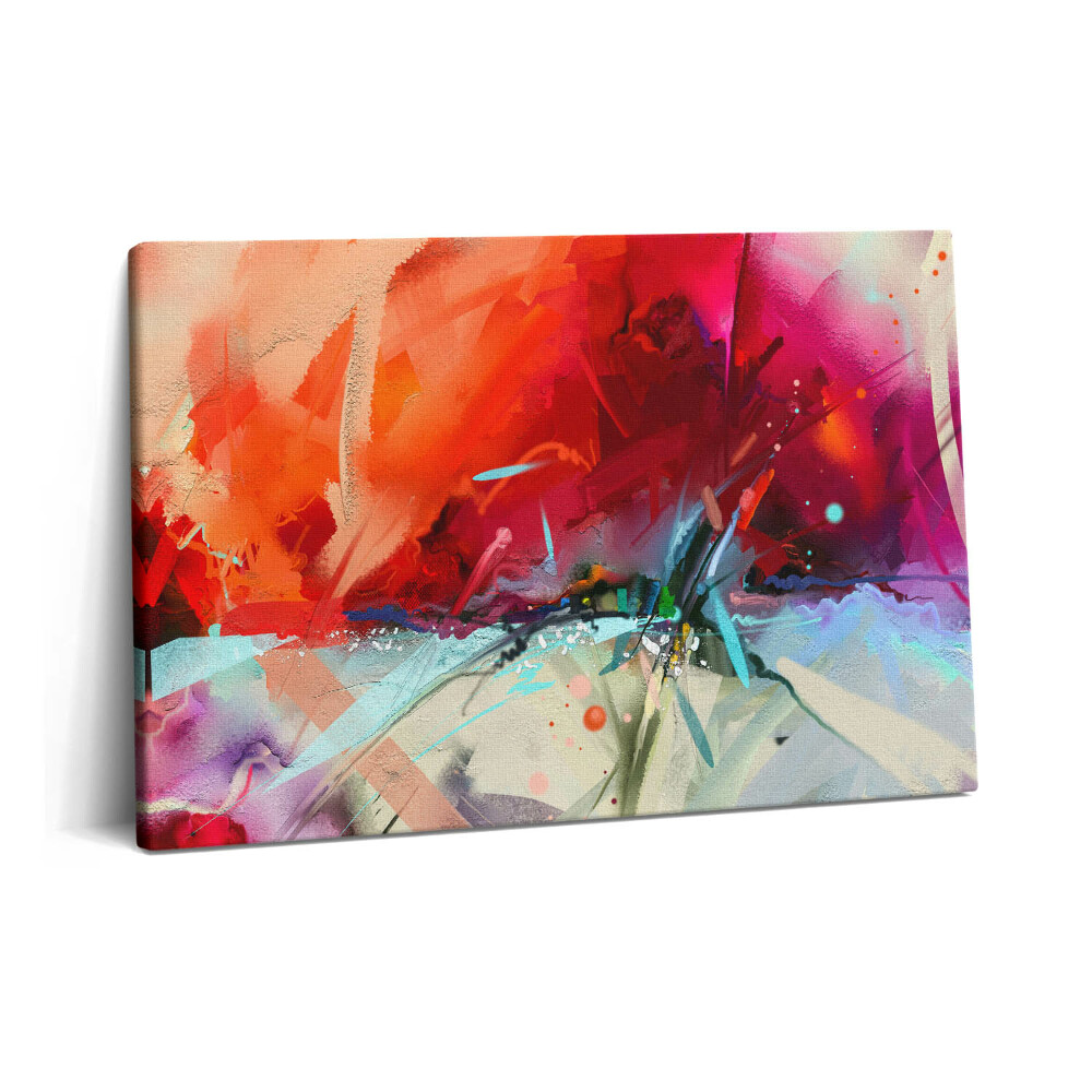 Tablou pe pânză 60x40 Improvizația culorilor