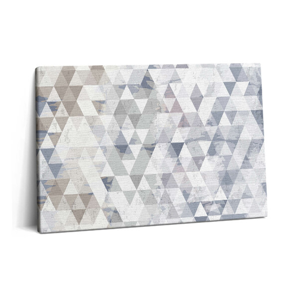 Tablou pe pânză 60x40 Model geometric cu triunghiuri