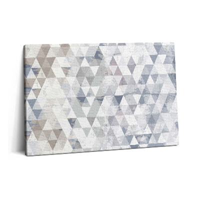 Tablou pe pânză 60x40 Model geometric cu triunghiuri