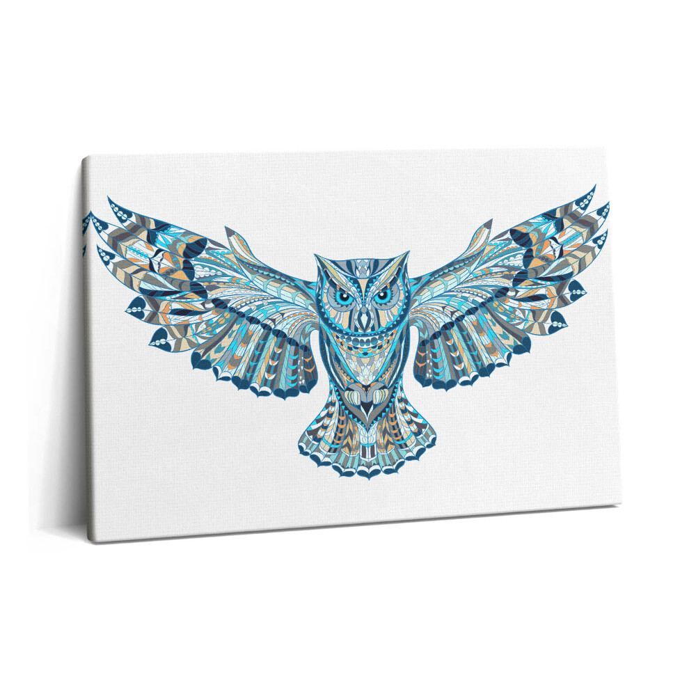 Tablou pe pânză 60x40 Bufniță în zbor