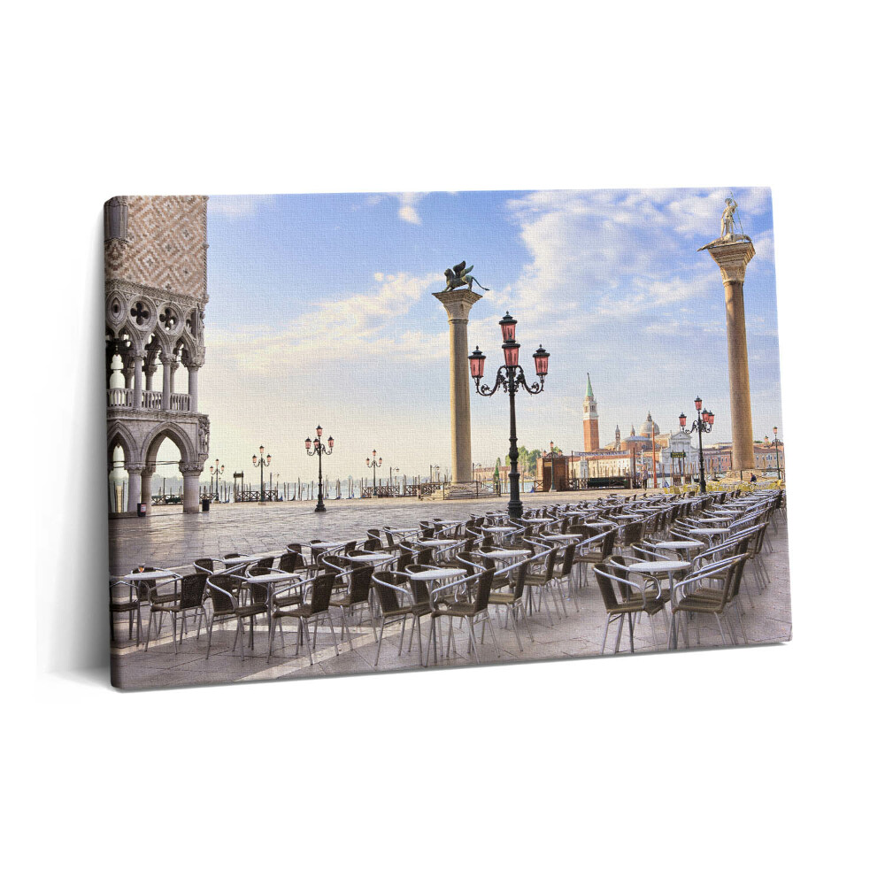 Tablou pe pânză 60x40 Piața tradițională din Veneția
