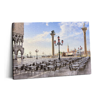 Tablou pe pânză 60x40 Piața tradițională din Veneția