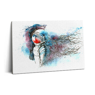 Tablou pe pânză 60x40 Abstracție astronaută