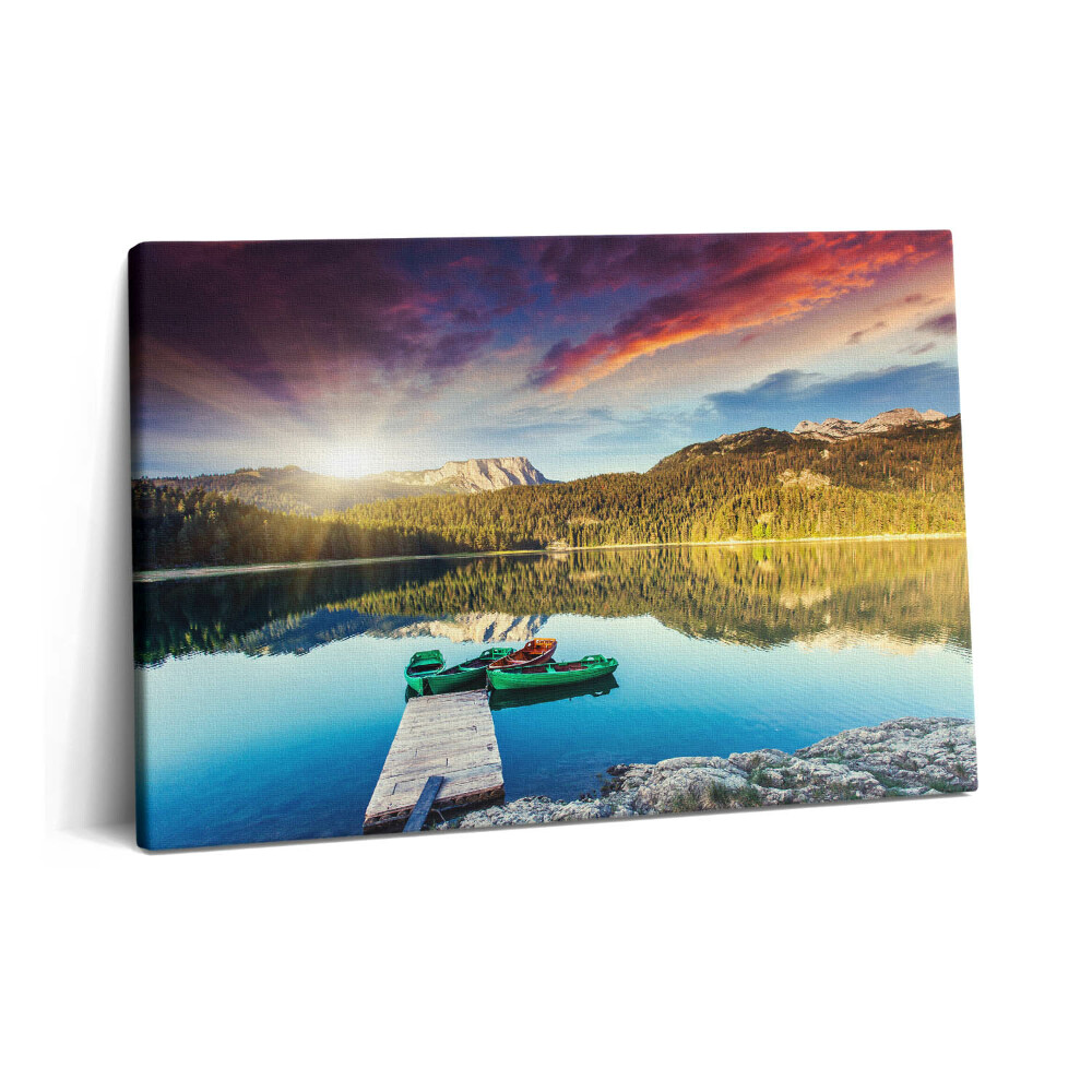 Tablou pe pânză 60x40 Peisaj fluvial