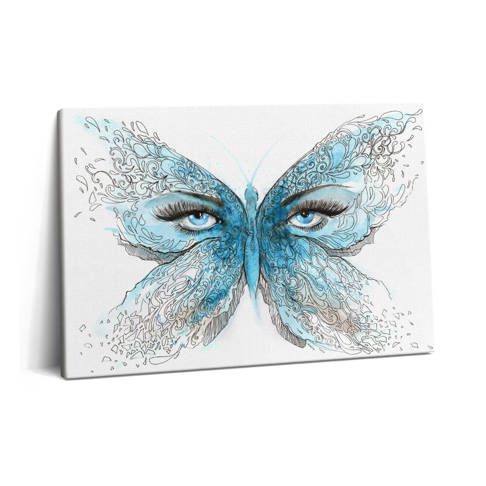 Tablou pe pânză 60x40 Față de fluture