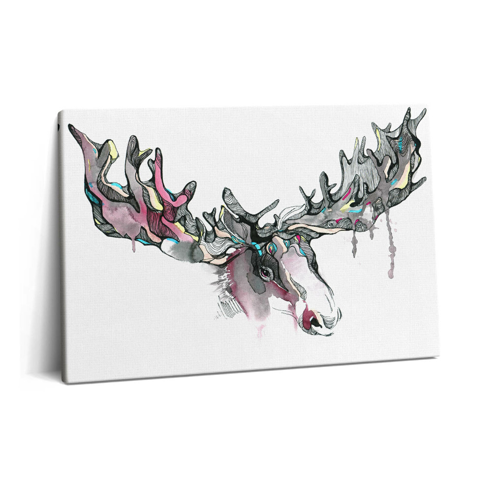 Tablou pe pânză 60x40 Abstracție de elan