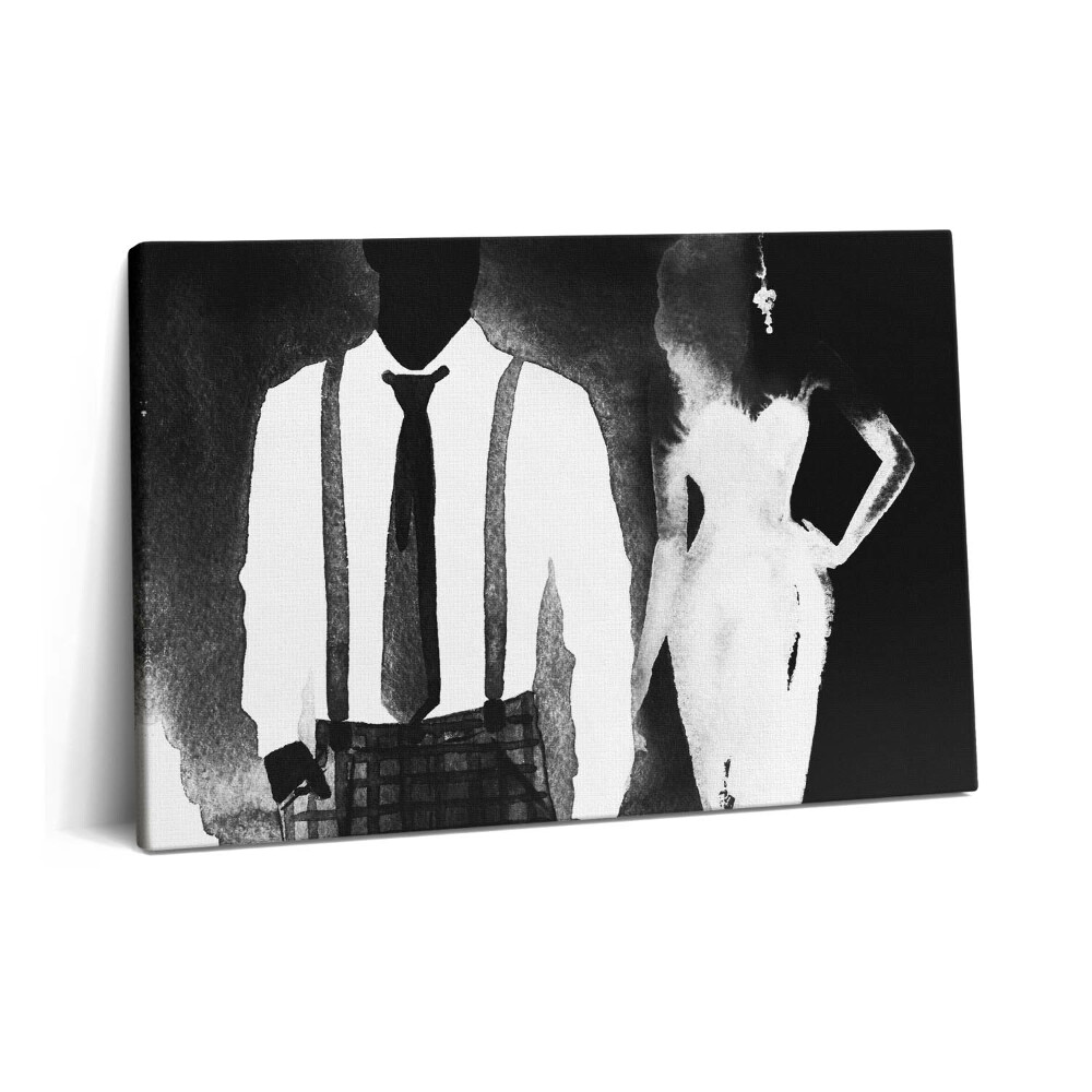 Tablou pe pânză 60x40 Acuarele pentru femei și bărbați