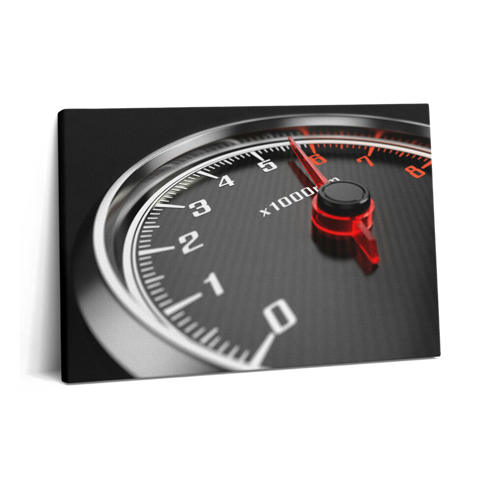 Tablou pe pânză 60x40 Tahometru auto