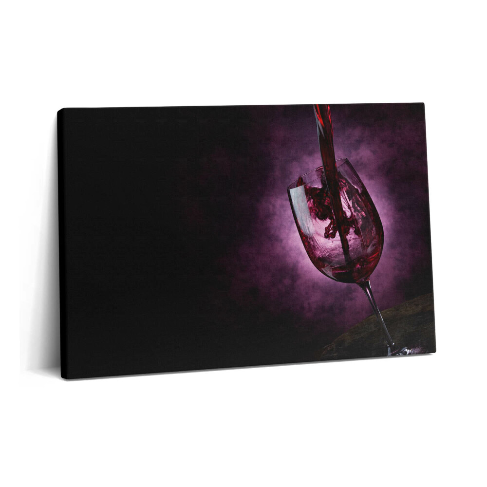 Tablou pe pânză 60x40 Un pahar de vin