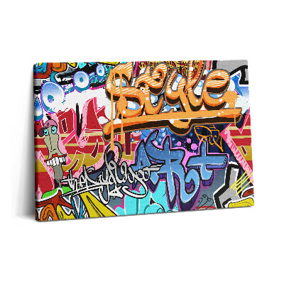 Tablou pe pânză 60x40 Artă stradală Graffiti