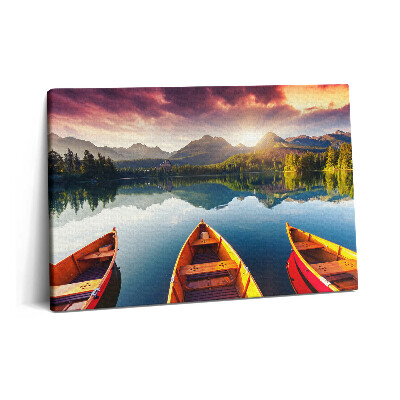 Tablou pe pânză 60x40 Parcul Național Štrbské Pleso Slovacia