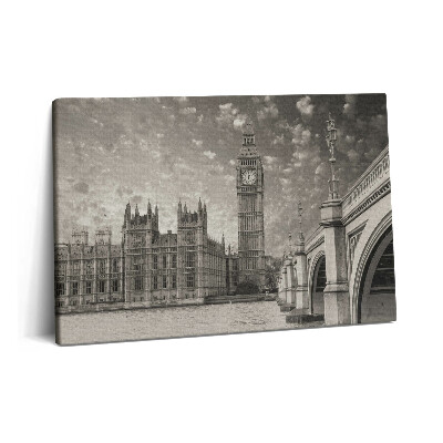 Tablou pe pânză 60x40 Londra Anglia Big Ben
