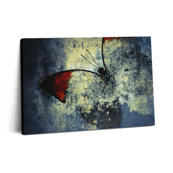 Tablou pe pânză 60x40 Fluture vintage