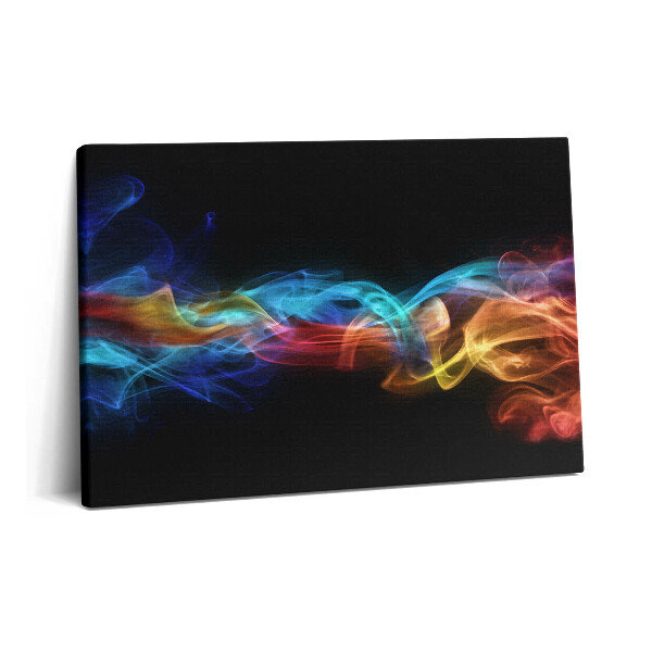 Tablou pe pânză 60x40 Linii de lumină abstracte colorate