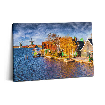Tablou pe pânză 60x40 Arhitectura Olandei
