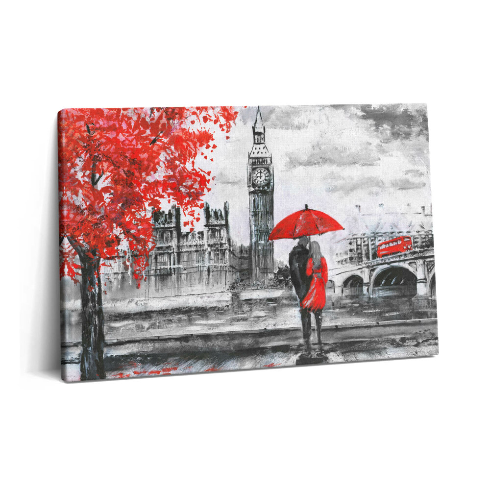 Tablou pe pânză 60x40 Orizontul Big Ben din Londra