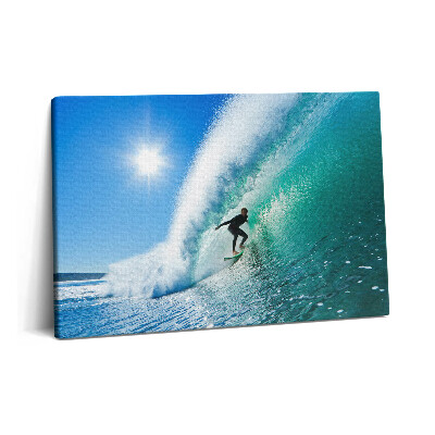 Tablou pe pânză 60x40 Surfing în Hawaii