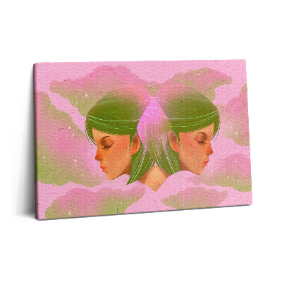 Tablou pe pânză 60x40 Portret abstract al unei femei