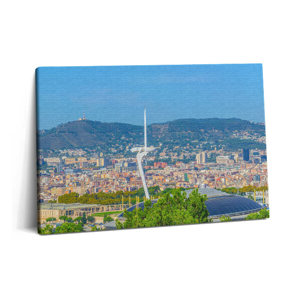 Tablou pe pânză 60x40 Parcul Olimpic din Barcelona, Catalonia