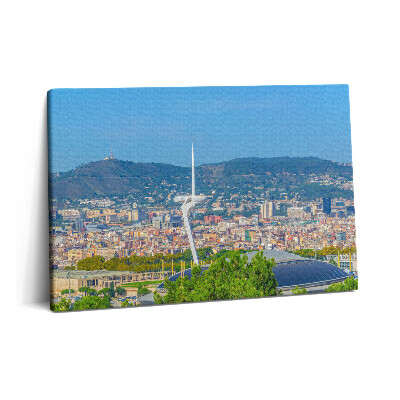 Tablou pe pânză 60x40 Parcul Olimpic din Barcelona, Catalonia