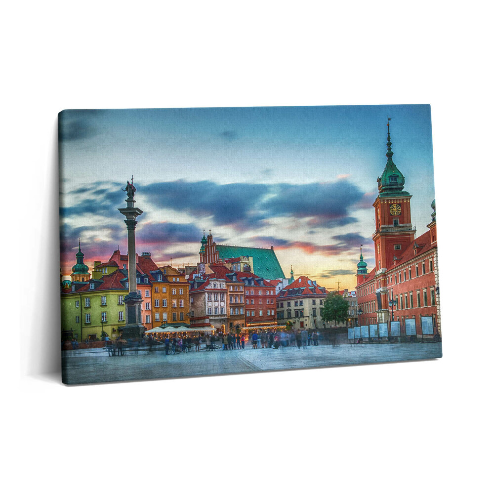 Tablou pe pânză 60x40 Castelul Orașului Vechi din Varșovia