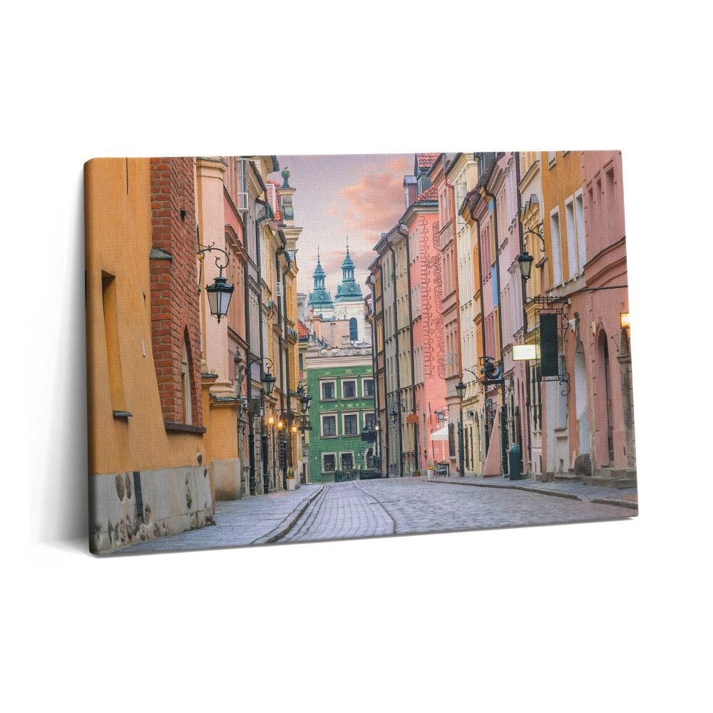 Tablou pe pânză 60x40 Orașul Vechi din Varșovia